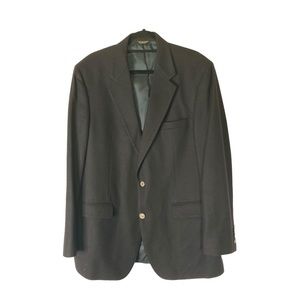 Gino 100% cashmere navy blue blazer 44L (b67)